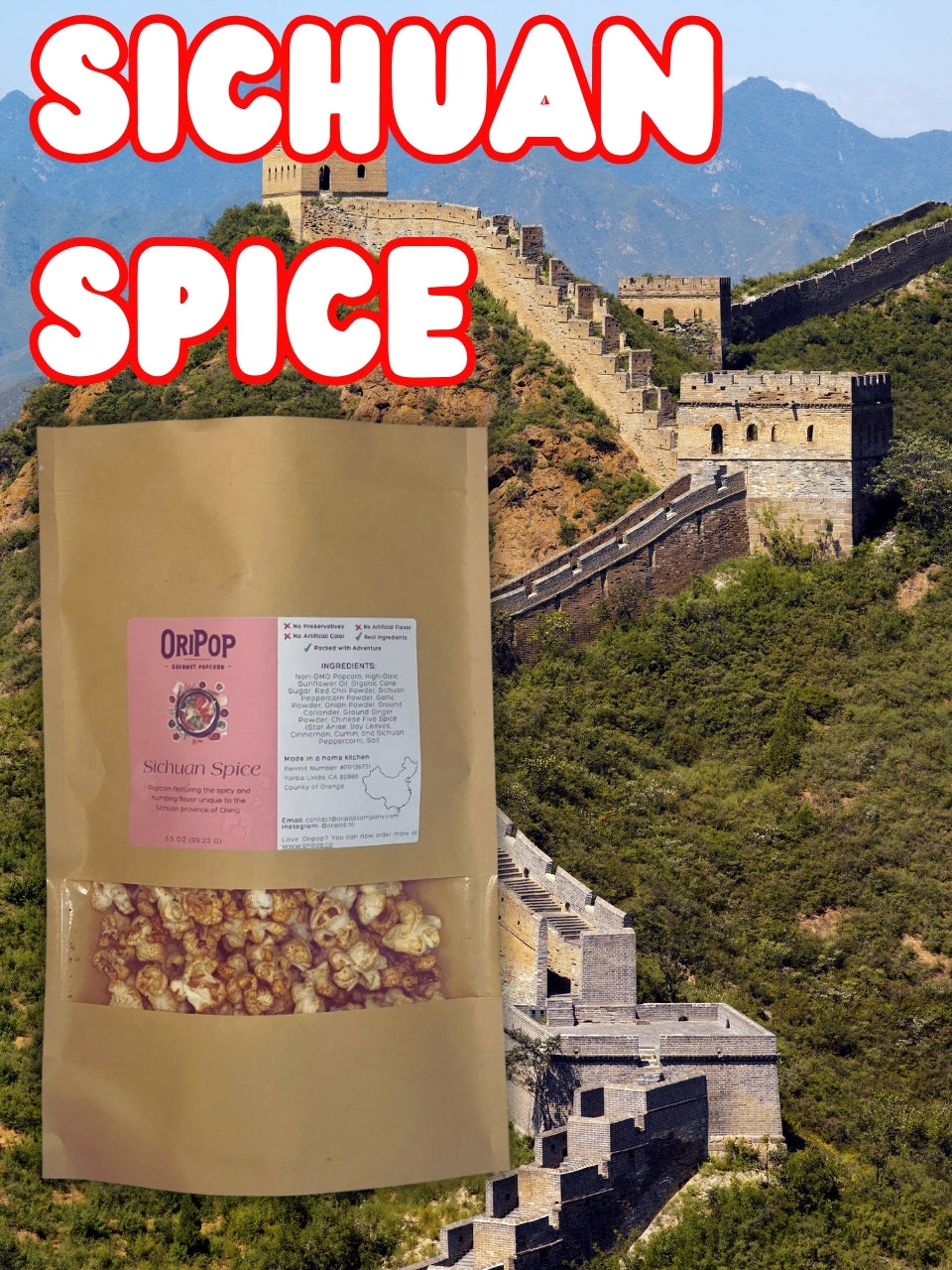 Sichuan Spice Popcorn